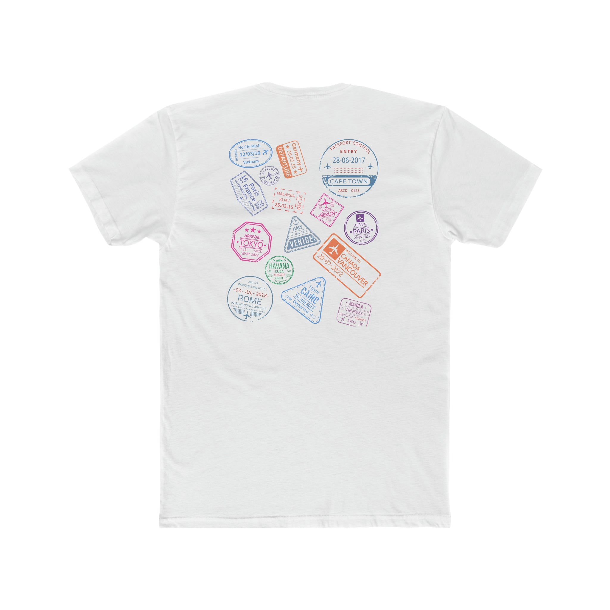 Passport Stamp Tee – Eclectic Vibist