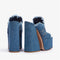 Denim Sole Sandals