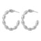 Golden Shell Bangle Hoops
