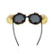 Baroque Personality Women Summer Flowers Retro Sunglasses Cat Eye Sunglasses For Ladies Brand Designer Oversize Sunglasses