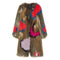 Fox Fur Winter Knit Coat