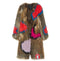 Fox Fur Winter Knit Coat