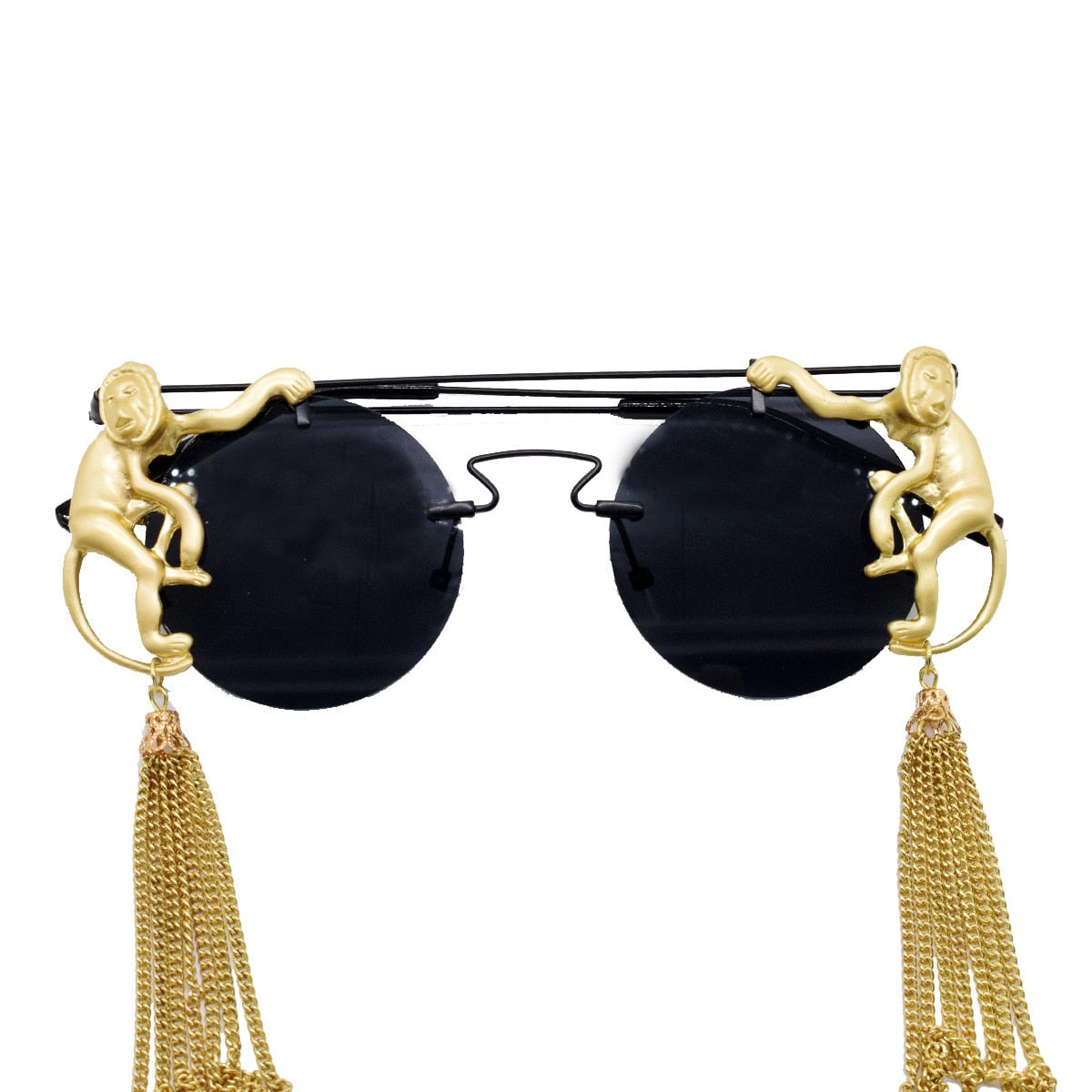Monkey Tassel Sunglasses – Eclectic Vibist