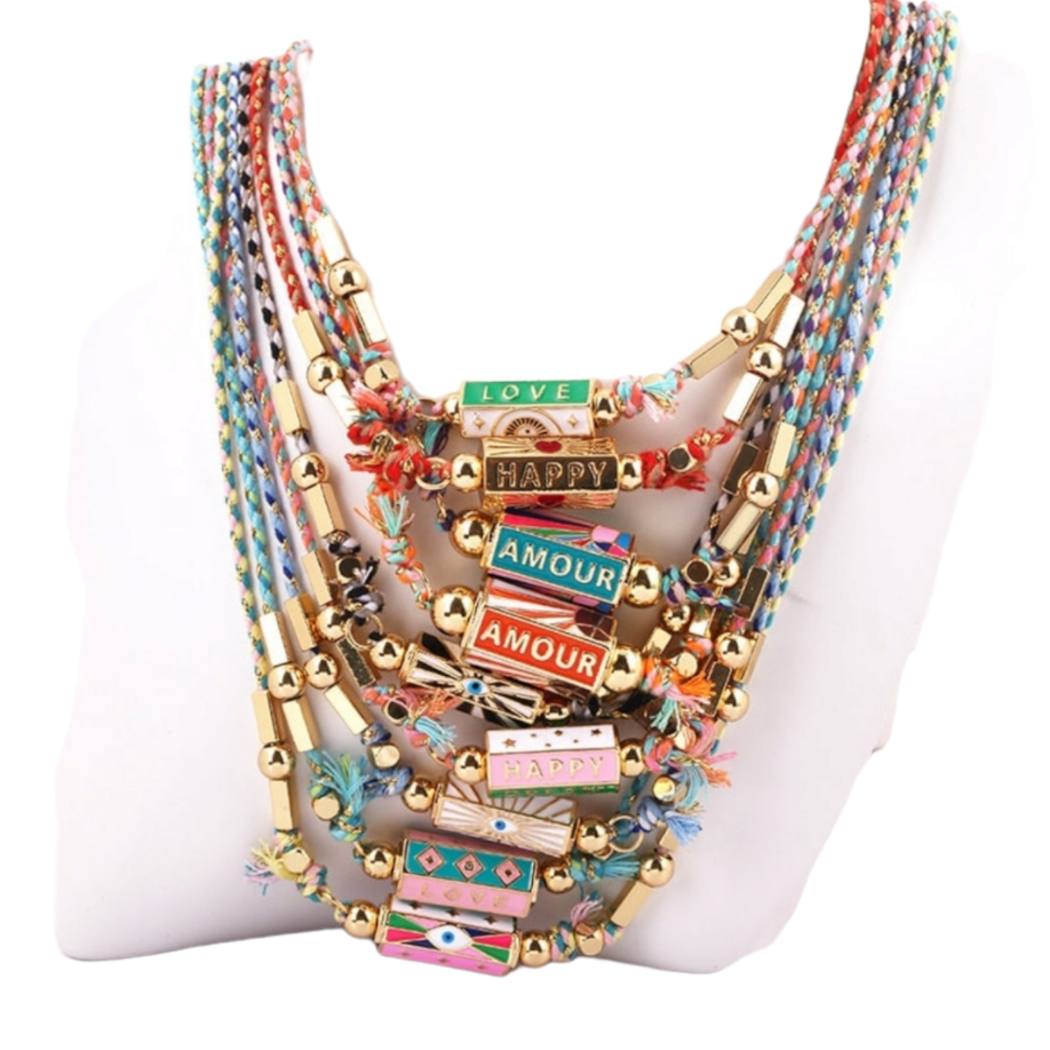 Saying woven chains