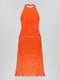 Tassel Designer Halterneck Dress