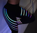 Rainbow Glow Striped Leggings