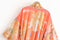 Orange Mermaid Flower Kimono