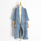 Vintage Denim Women Windbreaker Trench Coat