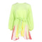 Hit Color Print Dresses