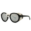 Steam Punk Oval Windproof Vintage Glasses