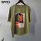 Toppies Tan Girl Printed Tee