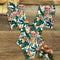 Floral Ruffle One Piece Swimsuit