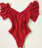 Deep-V Swim Suit