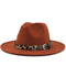 Leopard Belt Fedora