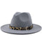 Leopard Belt Fedora