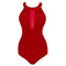 Plus Size Tank Heart One-Piece Suit
