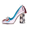 Pink SquareTassel Pump