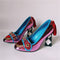 Pink SquareTassel Pump