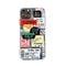 Retro Bar Code Label Phone Case