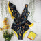 Deep V One Piece Swimsuit