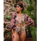 Long Sleeve One Piece Swimsuit