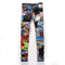 Men's Multicolor Patchwork Straight Tube Full Length Button Jeans