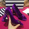 Pink SquareTassel Pump
