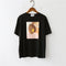 Vintage Abstract Painting Round Neck Tee