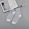 Mutli Pattern Transparent Socks